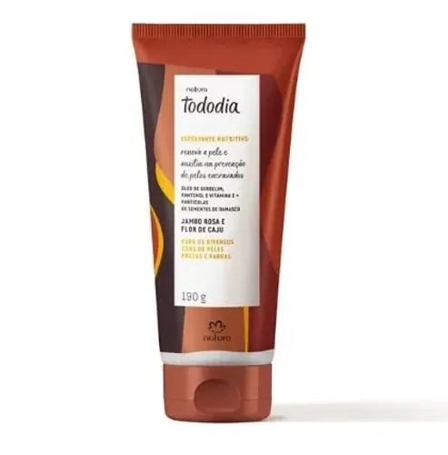 Esfoliante Nutritivo Tododia Jambo Rosa e Flor de Caju Natura