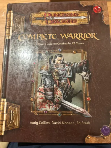D&D 3.5 Complete Warrior - Livro RPG Original em Inglês