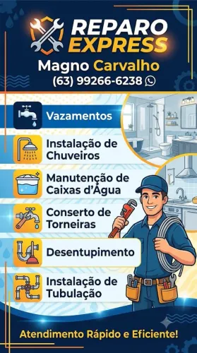 Reparo e manutenção encanador hidráulico