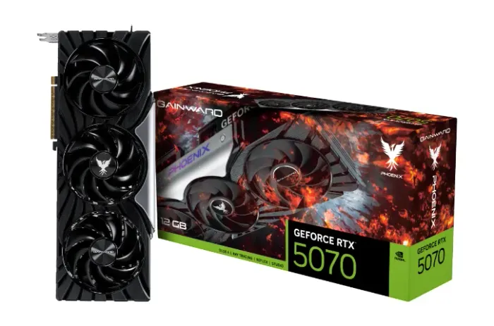PLACA DE VIDEO GAINWARD GEFORCE RTX 5070 PHONENIX 12GB