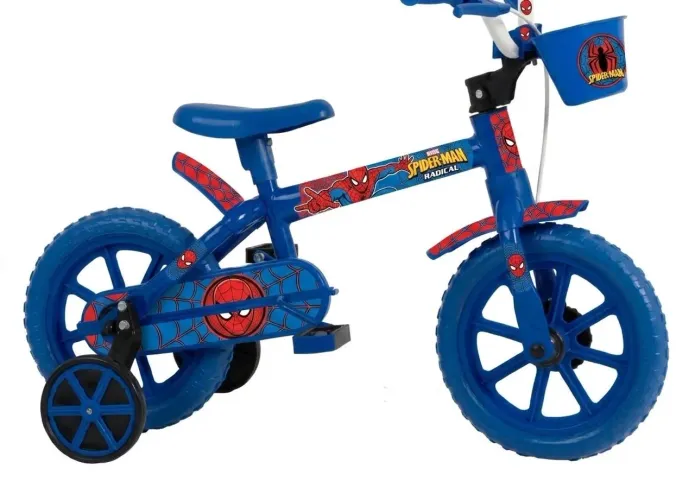 Bicicleta aro 12 de rodinha spider