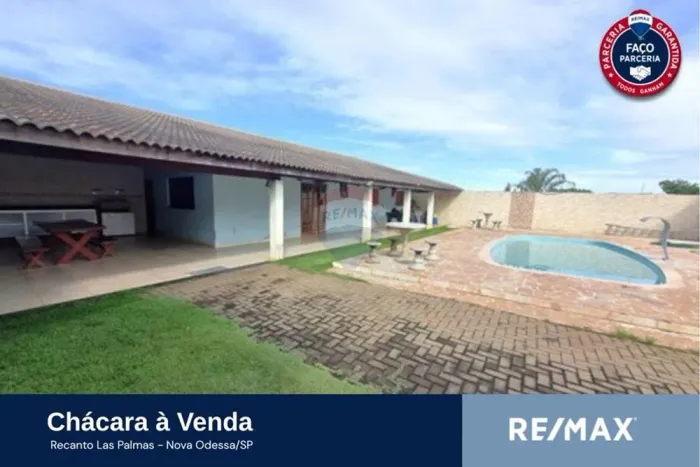 Chácara 2 quartos à venda em Nova Odessa Las Palmas