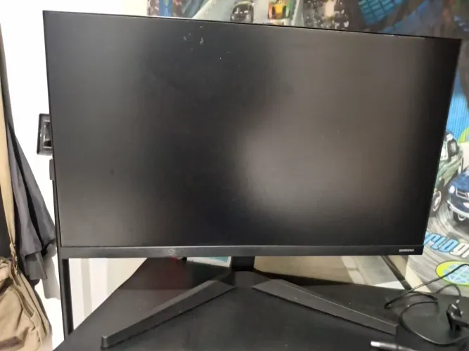 Monitor Samsung 24" IPS Full HD 75Hz F24T350FHL Usado Excelente + Todos os Cabos