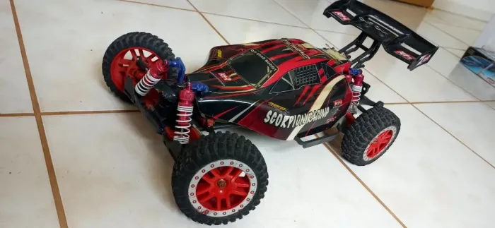 Carro automodelo, velocidade, controle remoto elétrico adulto, criança, usado ótimo estado