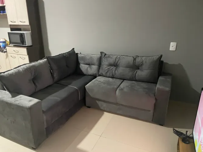 Sofá de Canto 5 Lugares 