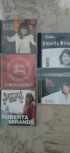 Kit cds roberta  miranda 
