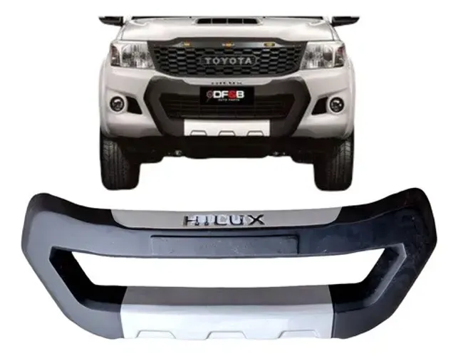 Protetor Frontal Toyota Hilux Sr Srv 2012 2013 2014 Uzad0 Preto