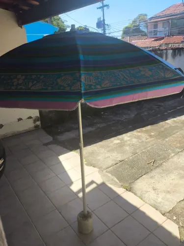 Guarda sol grande de praia Mor com peso