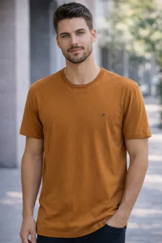 1 Camiseta ELLUS Tam GG cor caramelo original última outlet 70,00