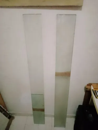 Prateleiras de vidro 7mm .