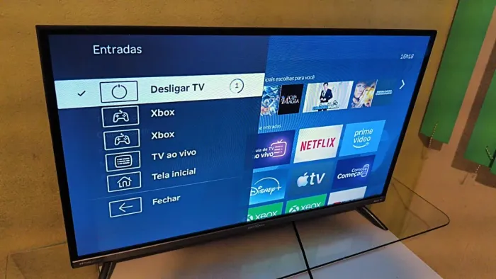 Roku Tv britânia 32 polegadas