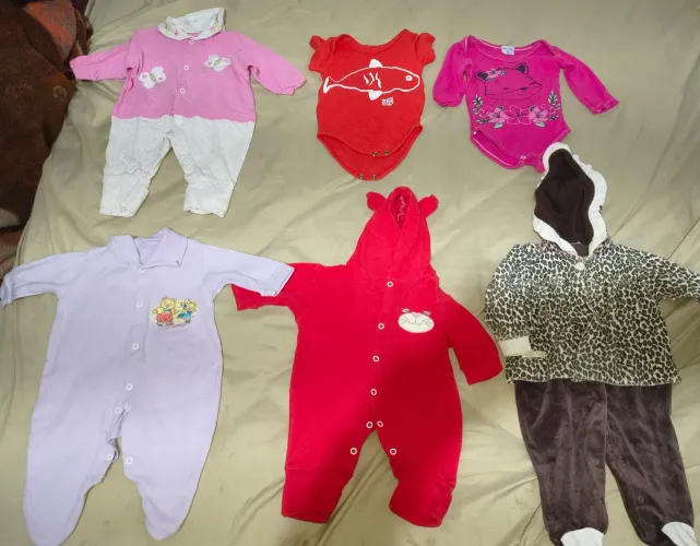 Lote bebê menina completinho