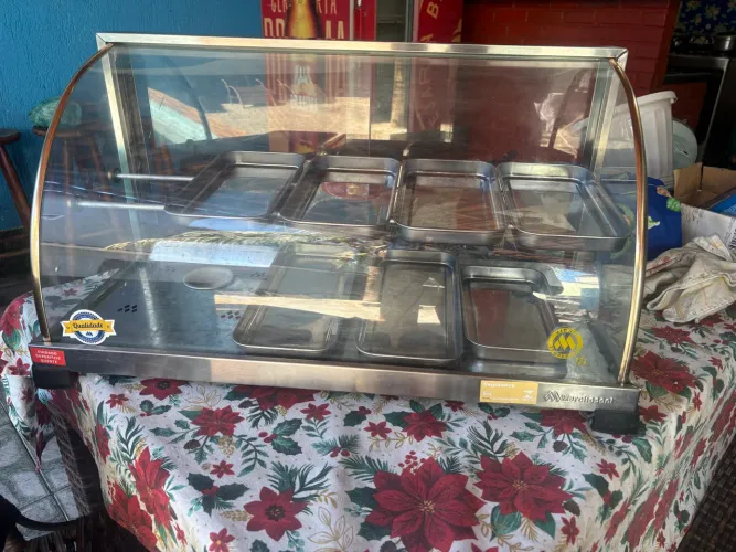 Estufa para salgados Nova