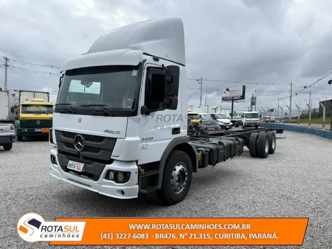 MERCEDES ATEGO 2430 2021 CABINE ESTENDIDA