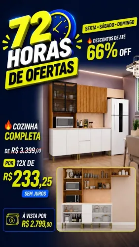 Cozinha completa 2.80M