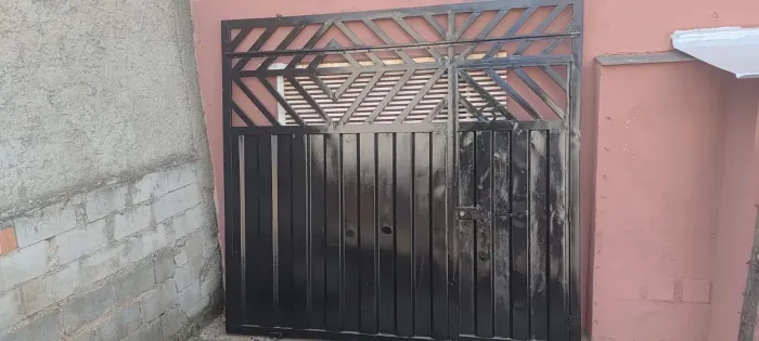 Portão garagem e social