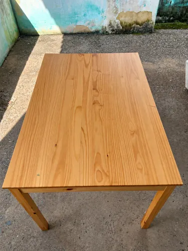 Mesa 4 Lugares Madeira Maciça Mandacaru Yescasa