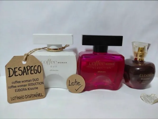 Lote Desapego Perfumes Originais (O Boticário, Eudora, O.U.i)