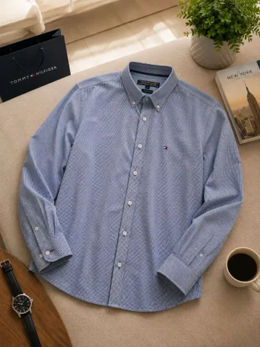 Camisa Masculina Tommy Hilfiger Xadrez 