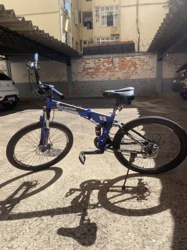 BIKE Gunsrose, Dobrável, Aro 26 / 21 Shimano