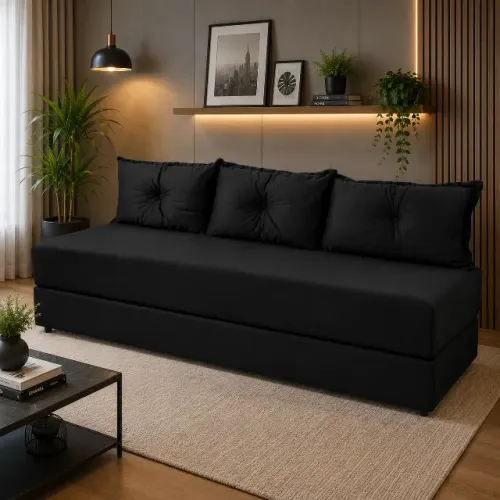 Sofá-cama modelo sofanete, direto da fabrica vai embalado e lacrado muito barato !