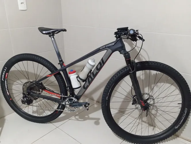 Caloi elite carbon tamanho p