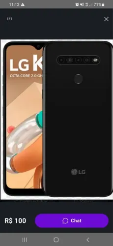 Vendo celular LG k41