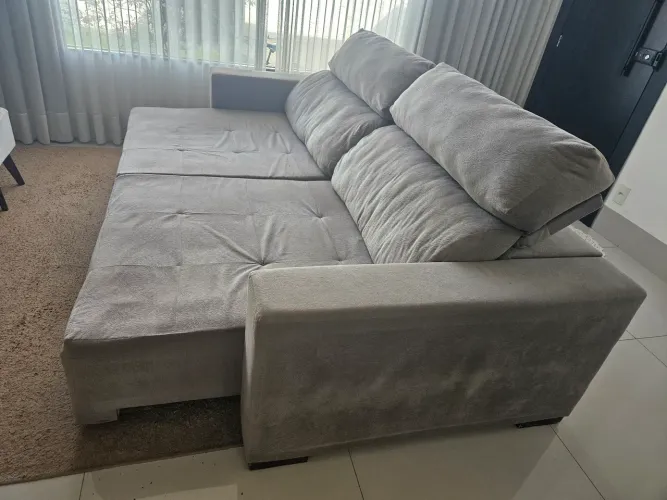 Sofá Retrátil e reclinável - 2,50m