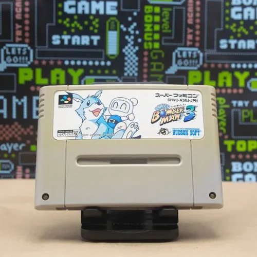 Super Bomberman 3 - Super Nintendo / Famicom (SNES/SFC) Original Japonês