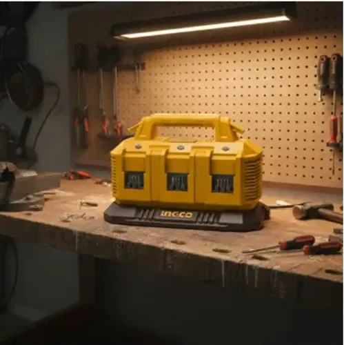 Carregador De Bateria 6 Portas 4.0 Ah 20v Bivolt Incco