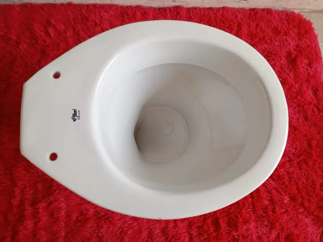 Vaso sanitário usado