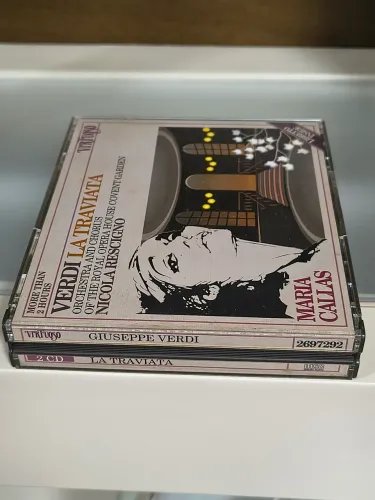 CD Duplo Ópera La Traviata - Maria Callas / Giuseppe Verdi (Selo Virtuoso)
