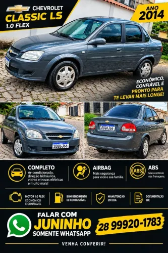 Chevrolet Classic Life/ls 1.0 VHC Flexp. 4P 2014