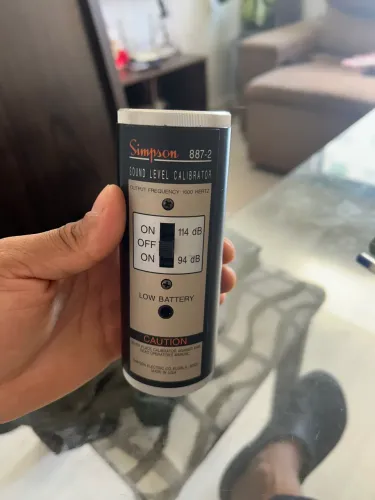 Calibrador acústico de precisão Simpson 887-2