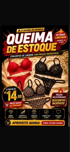 Promoção lingerie