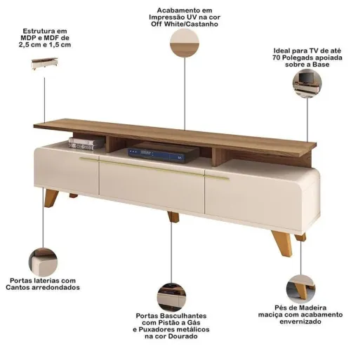 Vendo rack para sala de estar 