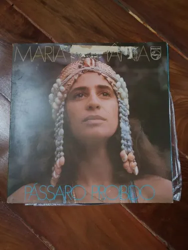 Disco vinil Maria Bethânia pássaro proibido