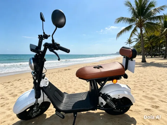 Moto elétrica nova