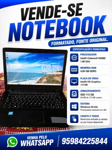 Vende-se Notebook
