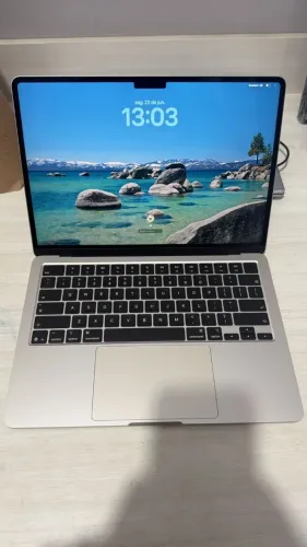 Macbook Air M5 16GB memória 512GB SSD Prateado novo carregador e cabo garantia Apple 1 ano