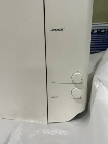 Sistema Bose Acoustimass 15 Original Raro Cor Clara Completo  