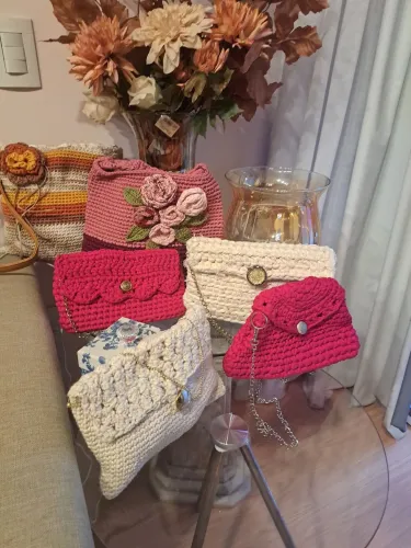 Bolsas de croche