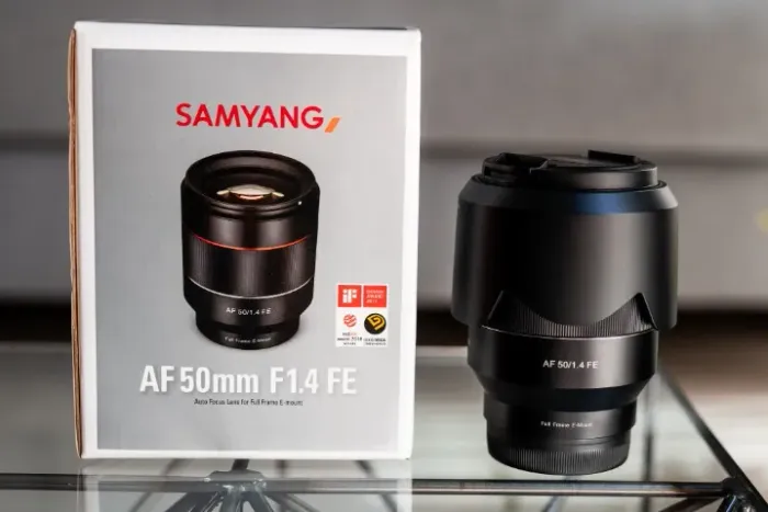 Lente Samyang (Sony) AF 50mm F1.4 FE