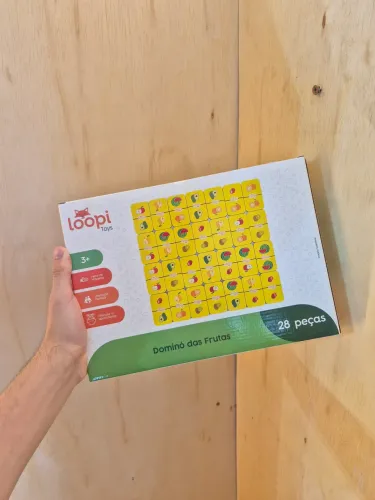 DOMINÓ DAS FRUTAS - LOOPI TOYS