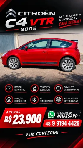 Citroen C4 VTR 2.0 16V 143cv 2008
