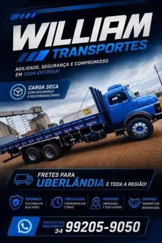 Frete em Uberlândia e região 