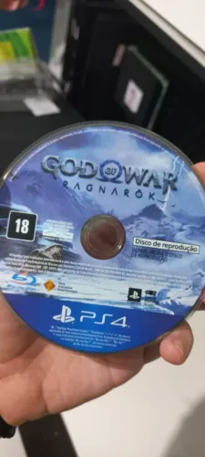 Jogo Ps4 God of war Ragnarok, apenas disco de reprodução