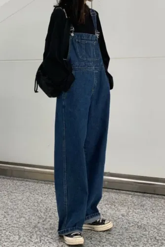 Jardineira baggy unisex