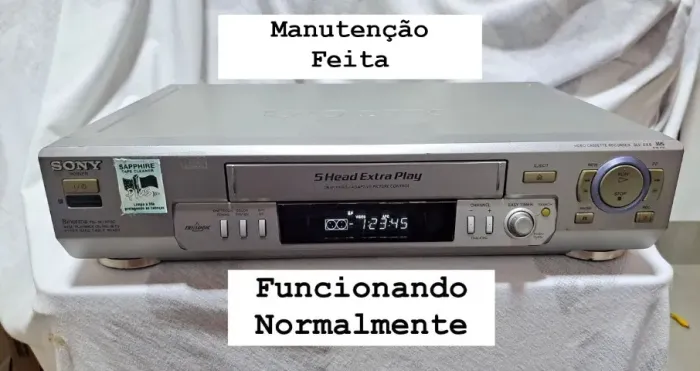 Video Cassete SONY 5 Cabeças - SLV-EX5S