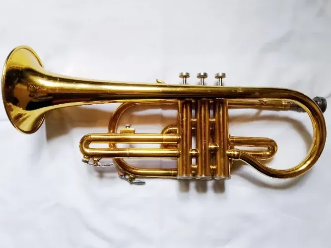 TROMPETE CORNET WERIL BRASIL SIB - POUQUÍSSIMO USO